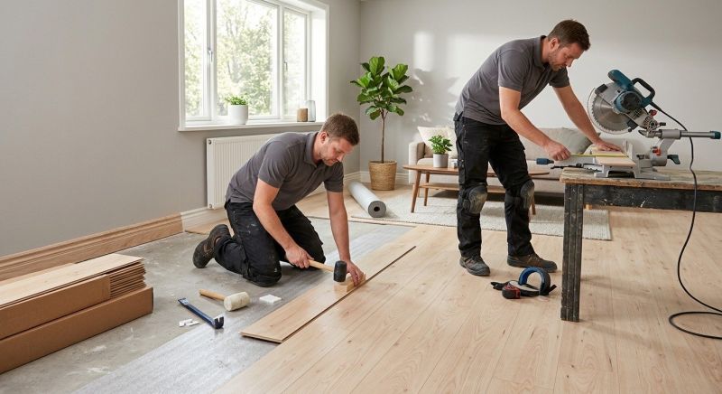 Laminate Floor Installation in Lake Oswego, OR