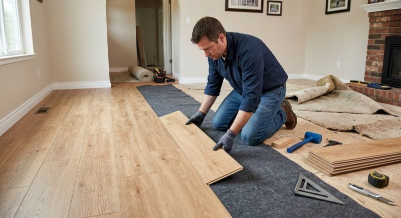 Laminate Floor Remodeling in Washougal, WA