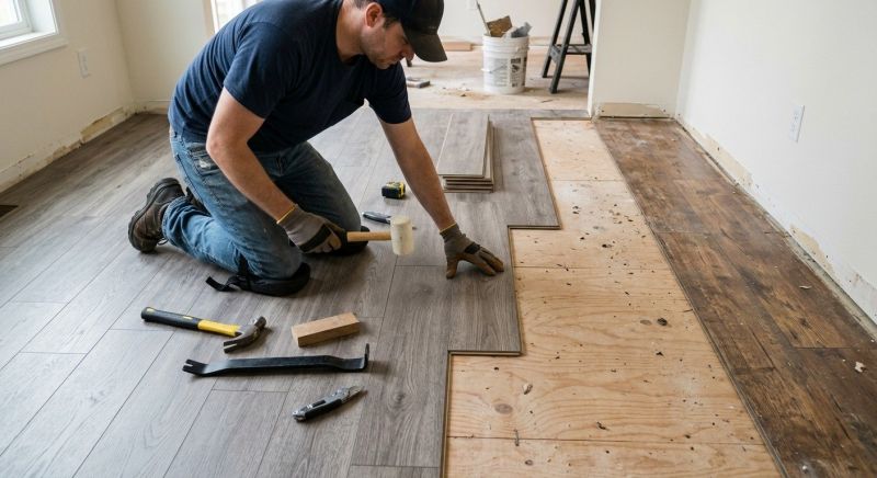 Laminate Floor Replacement in Portland, OR