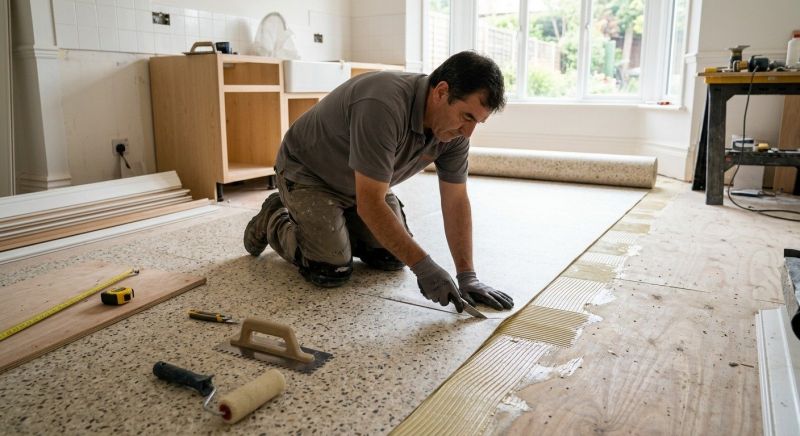 Linoleum Floor Installation in Camas, WA