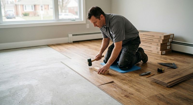 Linoleum Floor Installation in Multnomah County, OR