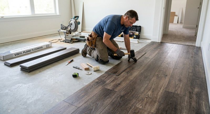 Linoleum Floor Installation in West Linn, OR