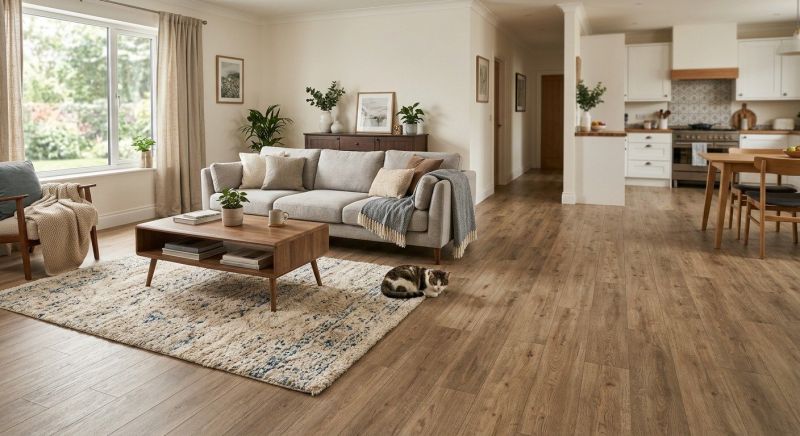 Luxury Vinyl Tile Installation in West Linn, OR