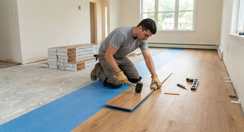 Lvt Flooring Installation in Sandy, OR