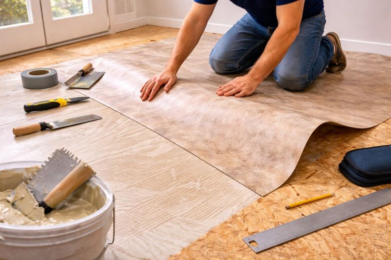 Sheet Flooring Installation in Gresham, OR
