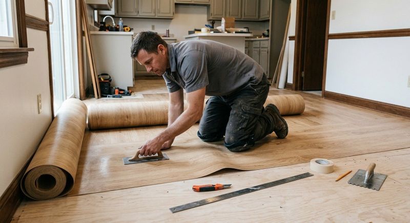 Sheet Flooring Installation in Washougal, WA