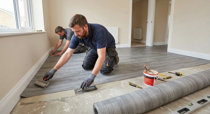 Sheet Flooring Installation in Portland, OR