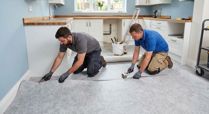 Sheet Linoleum Installation in Washougal, WA