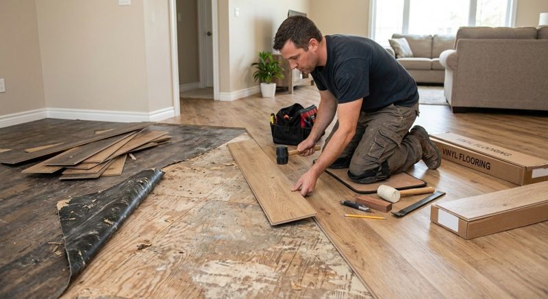 Vinyl Floor Replacement in Washougal, WA