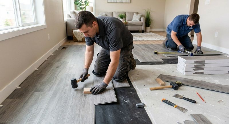 Vinyl Flooring Installation in Amboy, WA