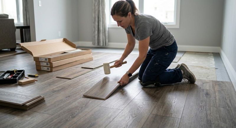 Vinyl Plank Floor Installation in Washougal, WA