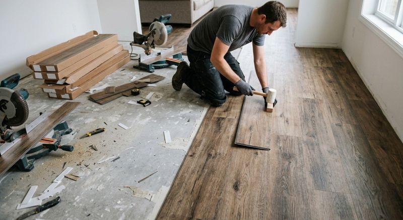 Vinyl Plank Floor Installation in Washougal, WA