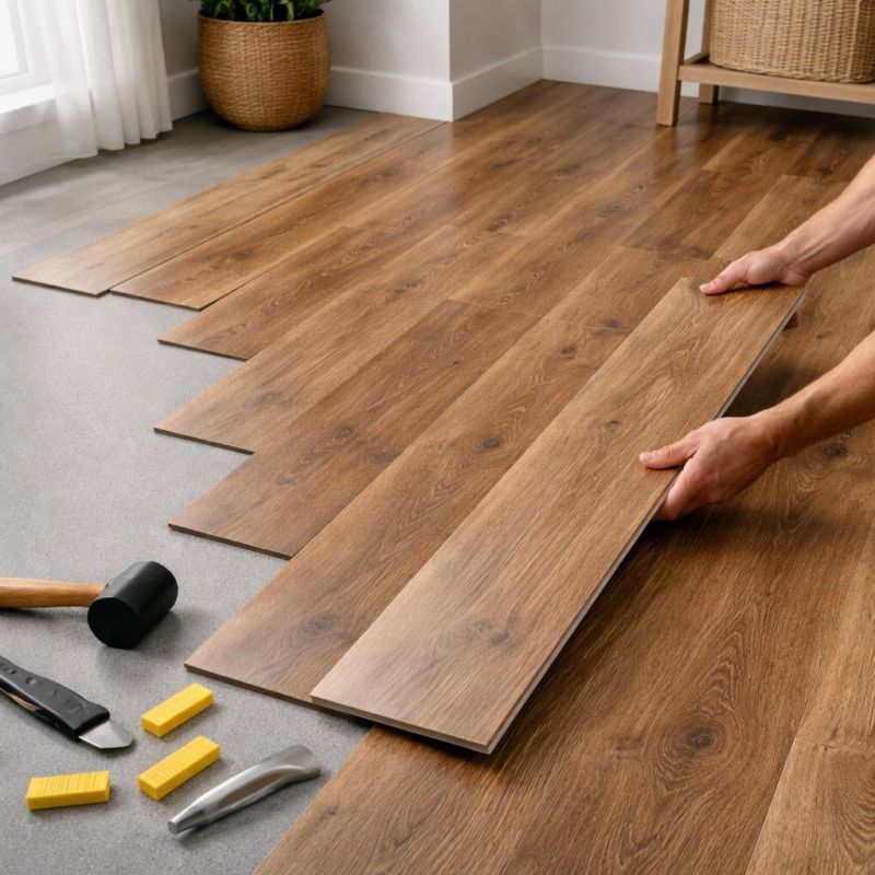 Vinyl Plank Floor Installation in Washougal, WA